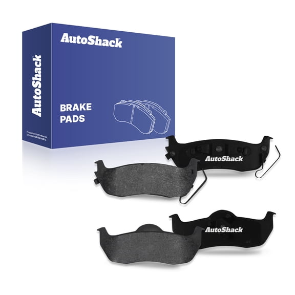 AutoShack Rear Premium Ceramic Brake Pad Set for Ford & Lincoln, F-150 2004-2011 Mark LT 2006-2008, 4WD RWD AWD V6 3.5L 3.7L 4.2L V8 4.6L 5.0L 5.4L 6.2L