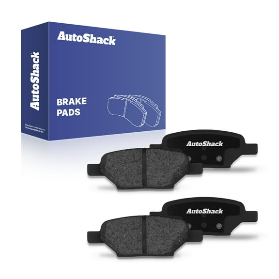 AutoShack Rear Ceramic Brake Pad Set | Replacement for 2004-2012 Chevrolet Malibu 2005-2010 Pontiac G6 2007-2009 Saturn Aura | 4-PC