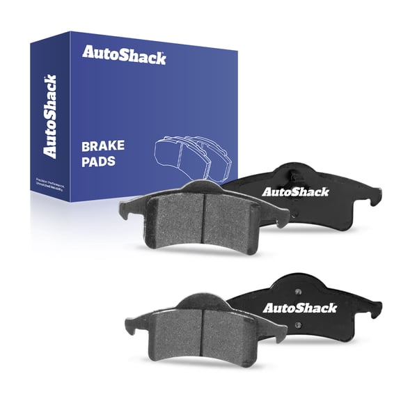 AutoShack Rear Ceramic Brake Pad Set for Jeep, Grand Cherokee 1999-2004, AWD RWD 4WD L6 4.0L V8 4.7L