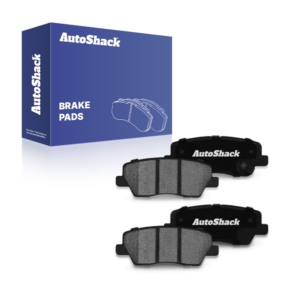AutoShack Rear Ceramic Brake Pad Set for Cadillac, ATS 2013-2019 CTS 2014-2019, RWD AWD L4 2.0L 2.5L V6 3.6L