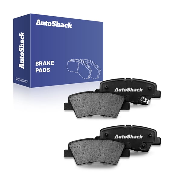 AutoShack Rear Ceramic Brake Pads, 4pcs, Compatible with Hyundai Elantra 2011-2016