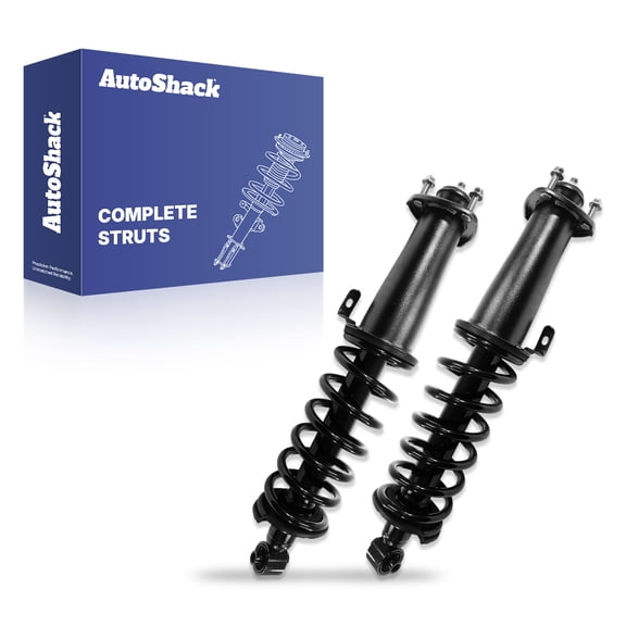 AutoShack Rear Complete Strut & Coil Spring Assemblies - Driver and Passenger Side for Lexus, IS250 2006-2013 IS350 2006-2013, RWD V6 2.5L 3.5L