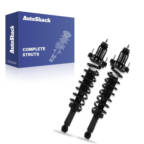 AutoShack Rear Complete Strut & Coil Spring Assemblies - Driver and Passenger Side for Dodge, Caliber 2007-2012, FWD L4 1.8L 2.0L