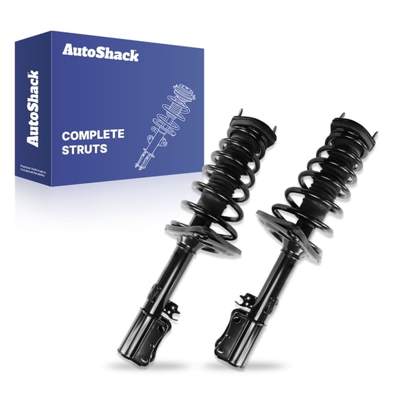 AutoShack Rear Complete Strut & Coil Spring Assemblies - Driver and Passenger Side for Toyota, Camry 2007-2011 Avalon 2008-2012, FWD L4 2.4L 2.5L V6 3.5L