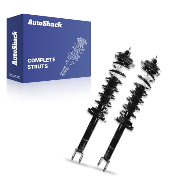 AutoShack Rear Complete Struts Assembly with Coil Springs, 2pcs, Driver & Passenger Side for Honda Accord 2008-2012 FWD 2.4L 3.5L
