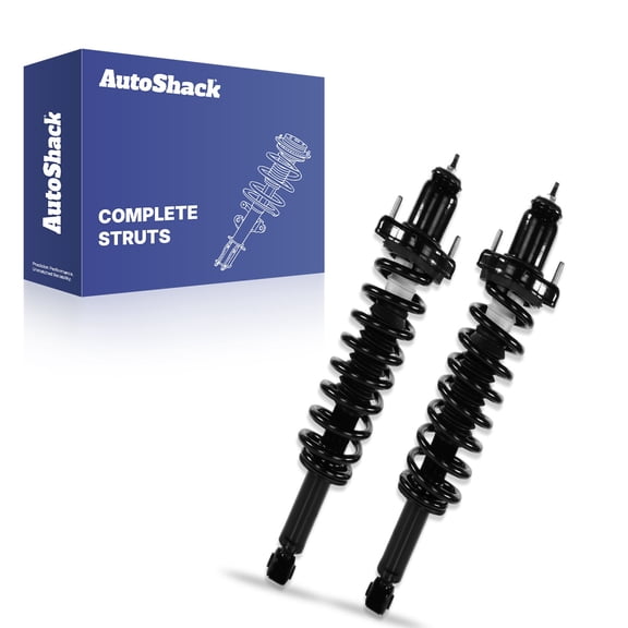 AutoShack Rear Complete Struts Assembly with Coil Springs, 2pcs, Driver & Passenger Side for Jeep Patriot 2011-2017 FWD 2.0L 2.4L
