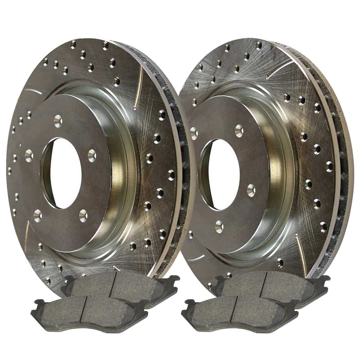 Front Premum Ceramc Dsc Brake Pads For Dodge Ram 1500 Durango Dakota