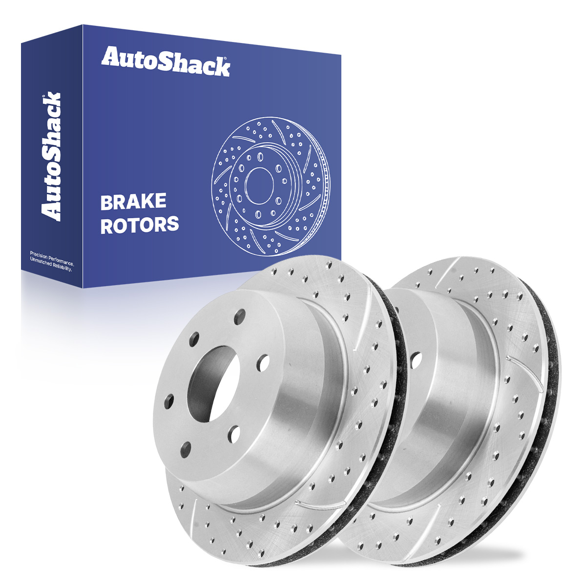 EBC USR7216 03-06 Chevrolet Avalanche 8.1 (2500) USR Slotted Rear Rotors main image 1