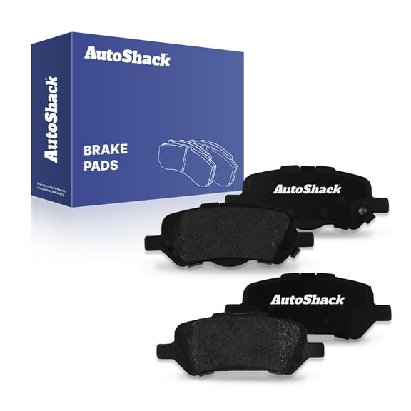 AutoShack Rear Ceramic Brake Pad Set for Toyota, Venza 2009-2016, AWD FWD L4 2.7L V6 3.5L