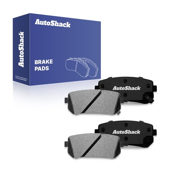 AutoShack Rear Ceramic Brake Pad Set for Hyundai & Kia, Sonata 2016-2019 Optima 2016-2020, FWD L4 1.6L 2.0L 2.4L