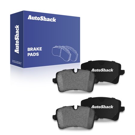 AutoShack Rear Ceramic Brake Pad Set for Audi & Porsche, A6 Quattro 2012-2018 Macan 2015-2017 A7 Quattro 2012-2018 S6 2013-2018 S7 2013-2018 RS5 2013-2015, AWD L4 2.0L V6 3.0L 3.6L V8 4.0L 4.2L
