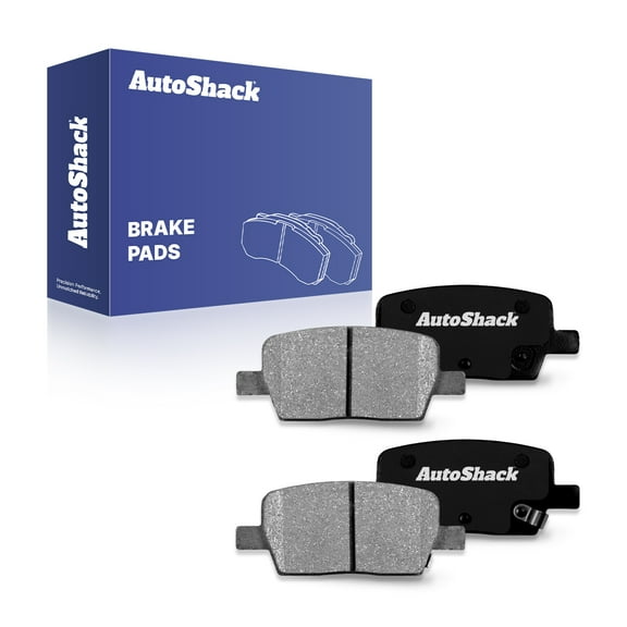 AutoShack Rear Ceramic Brake Pad Set for GMC, Chevrolet & Cadillac, Acadia 2017-2020 Camaro 2016-2024 Traverse 2018-2019 XT5 2017-2020 Blazer 2019-2020, 4WD FWD AWD RWD L4 2.0L 2.5L V6 3.6L V8 6.2L