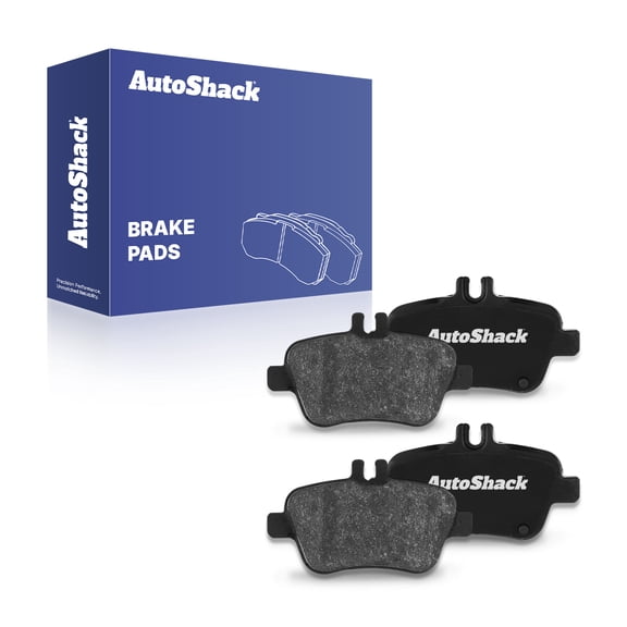 AutoShack Rear Ceramic Brake Pad Set for Mercedes-Benz & INFINITI, GLA250 2015-2020 CLA250 2014 QX30 2017-2019 SLC300 2017-2020 SLK350 2012-2016 SLK300 2016, AWD FWD RWD L4 2.0L V6 3.5L
