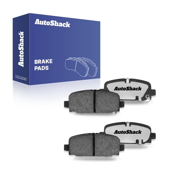 AutoShack Rear Ceramic Brake Pad Set for Jeep, Compass 2017-2025, AWD FWD 4WD L4 2.0L 2.4L