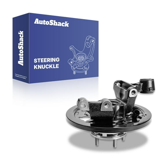 AutoShack Rear Loaded Steering Knuckle and Wheel Hub Bearing Assembly - Passenger Side for Subaru, Forester 2001-2008, AWD H4 2.5L - with ABS