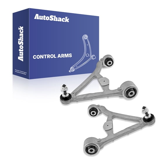 AutoShack Rear Left Upper Control Arms and Ball Joint with Bushings | Replacement for Jaguar S-Type XF XFR XFR-S 2011-2016 XJ 2007-2009 XK XKR 2000-2005 Lincoln LS 2002-2005 Ford Thunderbird | 2-PC