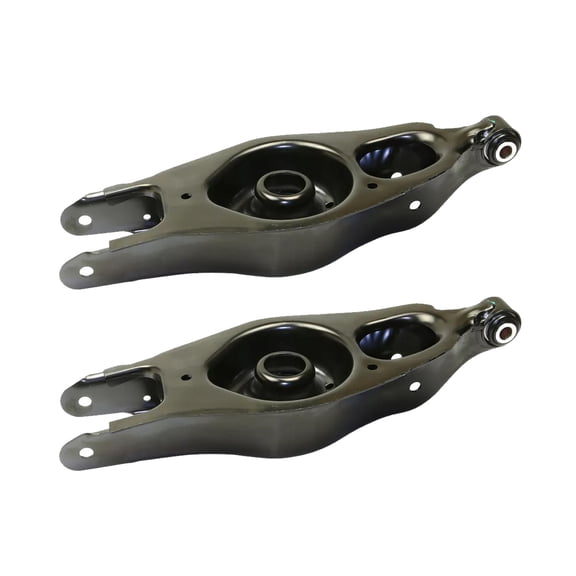 AutoShack Rear Lower Center Control Arms with Bushings for Dodge & Chrysler, Charger 2006-2023 300 2005-2023 Challenger 2008-2023, AWD RWD V6 2.7L 3.5L 3.6L V8 5.7L 6.1L 6.2L 6.4L, Pair