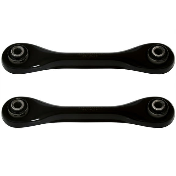 AutoShack Rear Lower Forward Control Arms with Bushings for Ford & Mazda, Focus 2000-2018 3 2004-2013 5 2006-2010, 2012-2015 C-Max 2013-2018, FWD AWD L3 1.0L L4 2.0L 2.3L 2.5L, Pair