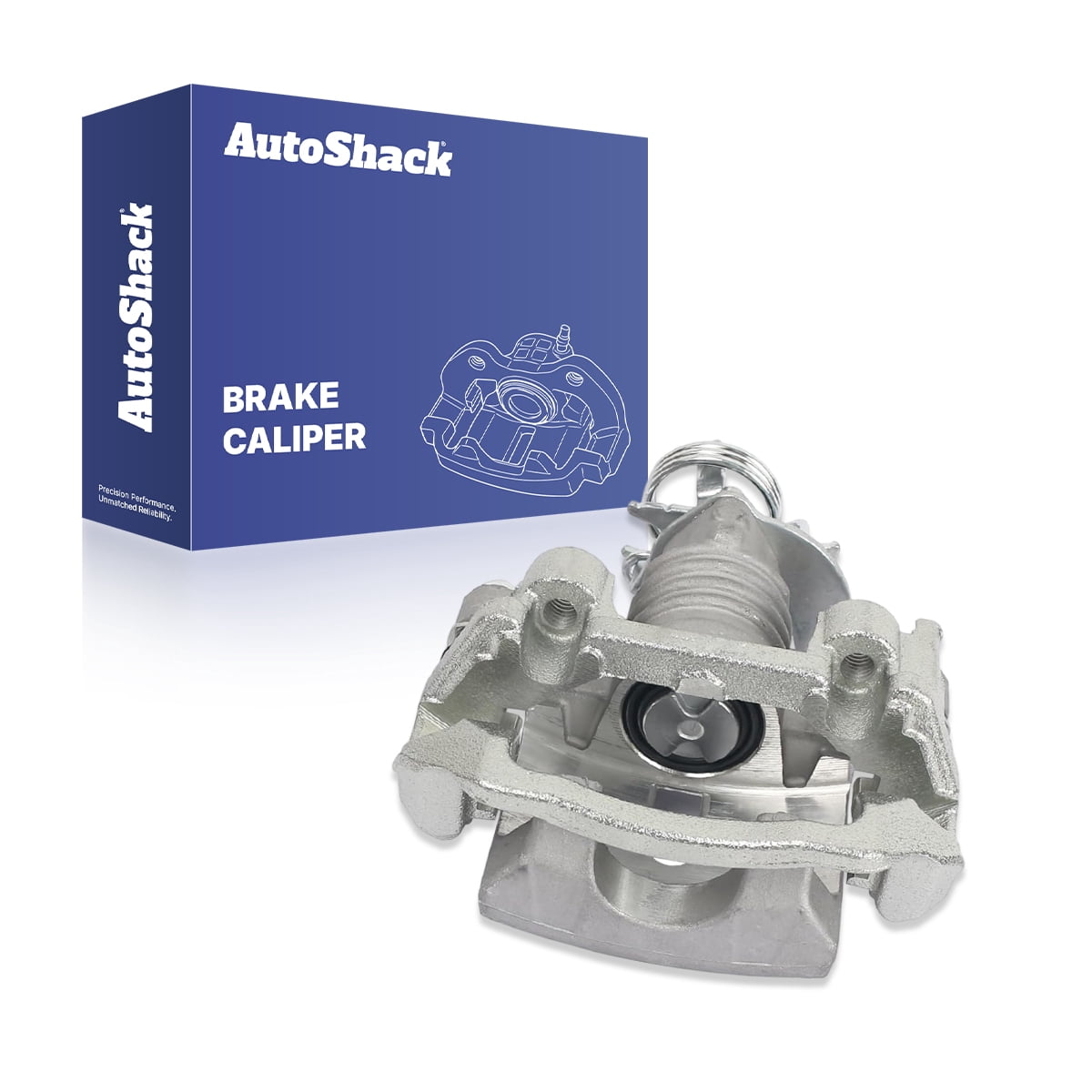 AutoShack Rear Brake Caliper for Chevrolet, Pontiac & Saturn, Malibu 2004-2012 G6 2005-2010 Cobalt 2005-2008 HHR 2008-2010 Ion 2004-2007 Aura 2007-2009, FWD L4 2.0L 2.2L 2.4L V6 3.5L 3.6L 3.9L, Left
