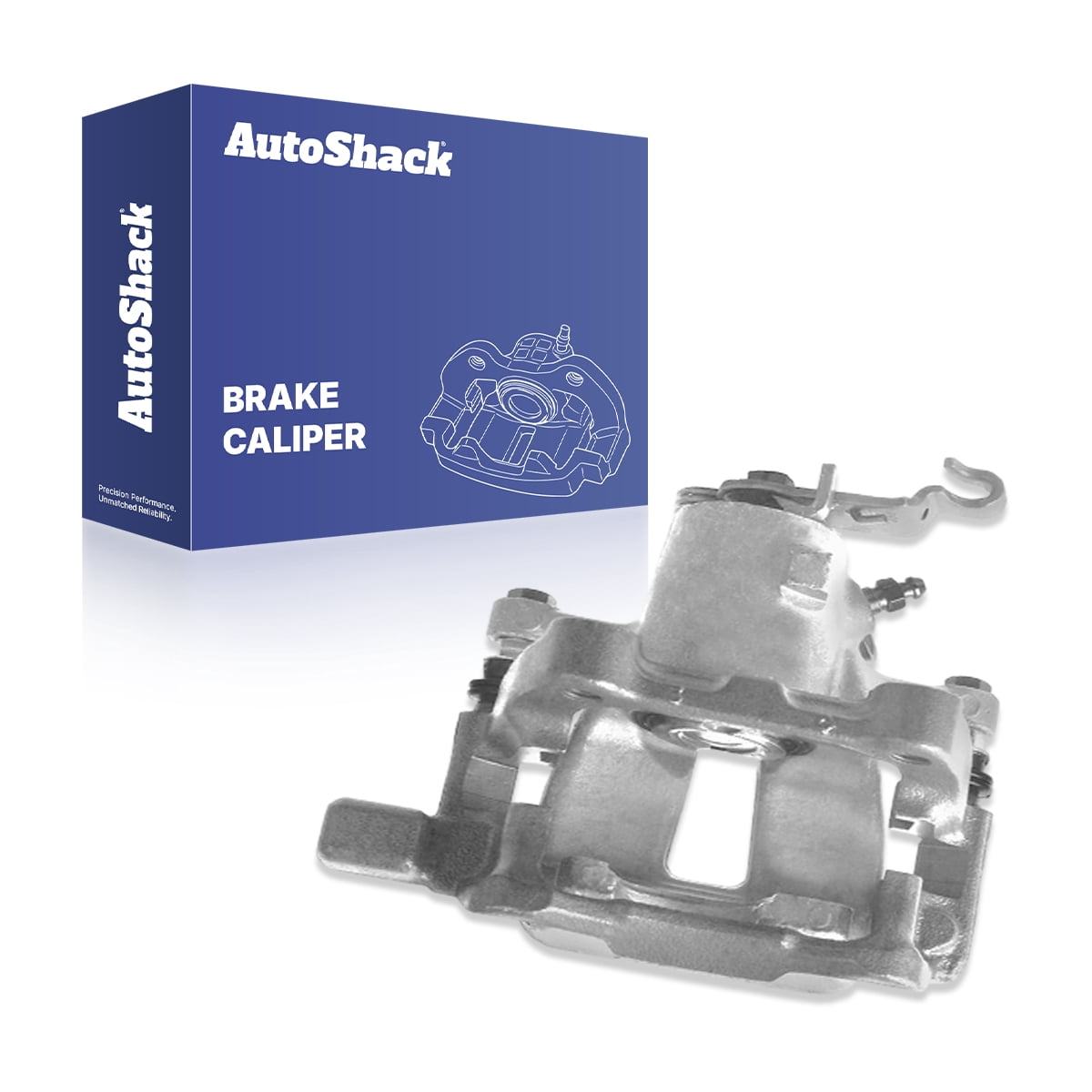 AutoShack Rear Brake Caliper for Volkswagen & Audi, Jetta 2005-2010 Rabbit 2006-2009 GTI 2006-2009 Golf 2010 A3 Quattro 2006-2007, AWD FWD L4 1.9L 2.0L L5 2.5L V6 3.2L, Right