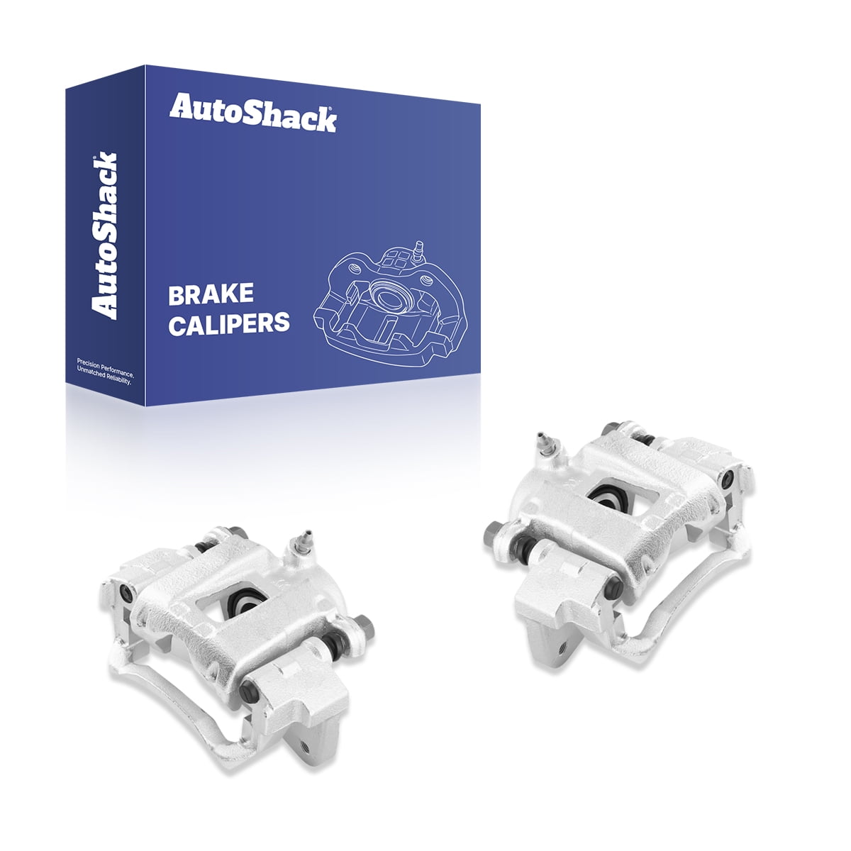 AutoShack Rear Brake Calipers for Toyota, 4Runner 2003-2009 FJ Cruiser 2007-2014, 4WD RWD V6 4.0L V8 4.7L, Left and Right, Pair