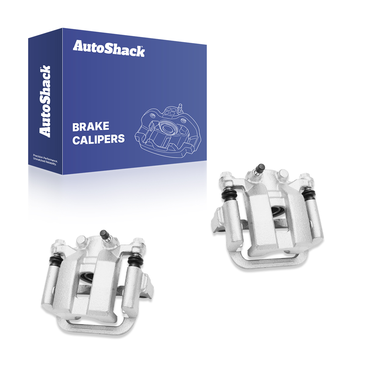 AutoShack Rear Brake Calipers for Nissan & INFINITI, Murano 2003-2007 G35 2003-2005 350Z 2003-2005 Quest 2004-2009, AWD RWD FWD V6 3.5L, Left and Right, Pair