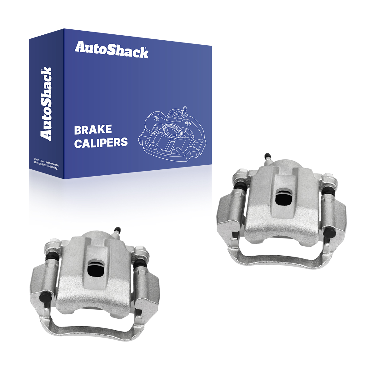 AutoShack Rear Brake Calipers for Toyota, Tundra 2007-2016 Sequoia 2008-2016, 4WD RWD V6 4.0L V8 4.6L 4.7L 5.7L, Left and Right, Pair