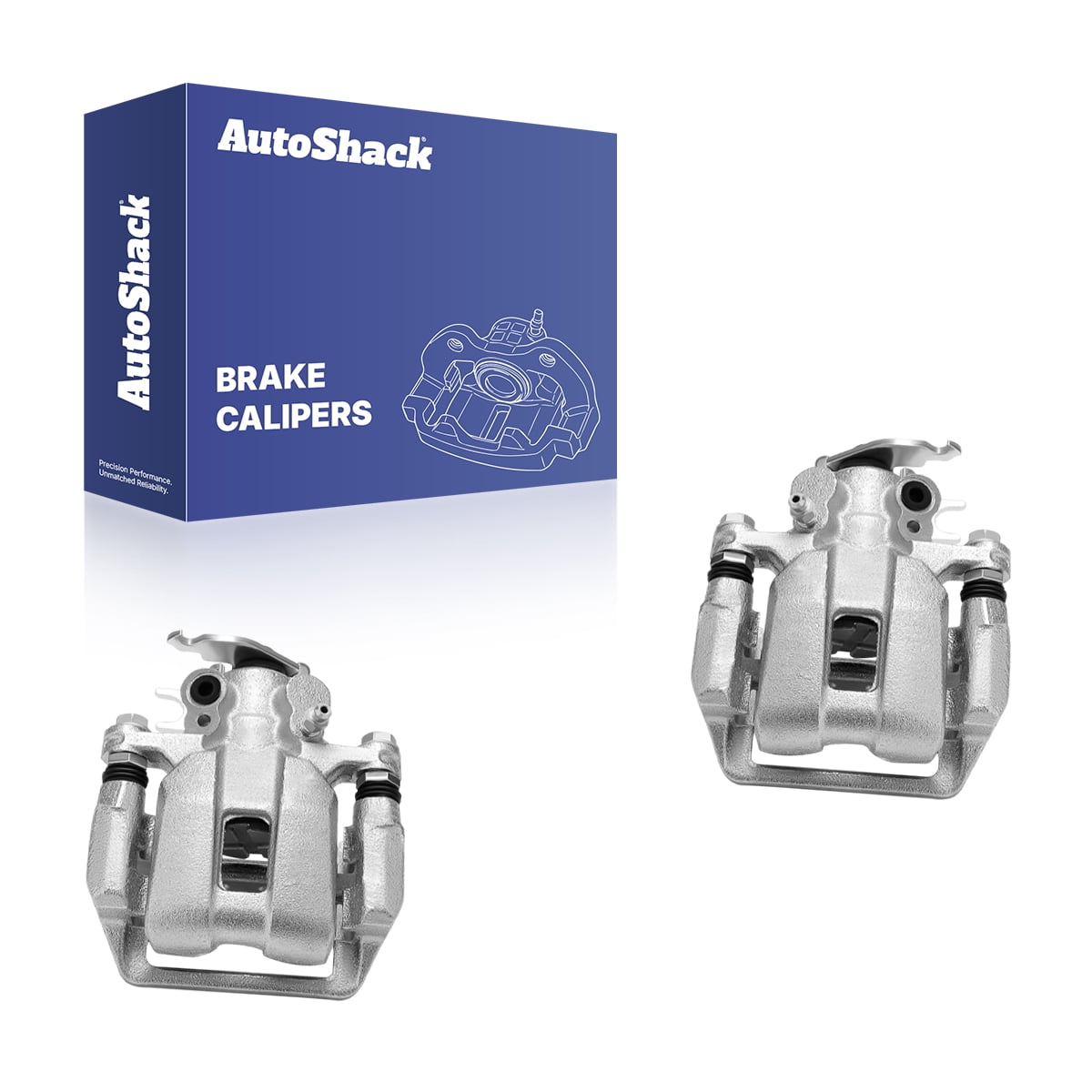 AutoShack Rear Brake Calipers for Honda & Acura, Accord 2008-2012 TSX 2009-2014, FWD L4 2.4L V6 3.5L, Left and Right, Pair