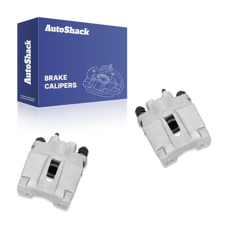 AutoShack Rear Brake Calipers for Ford & Lincoln, F-150 2004-2011 Mark LT 2006-2008, 4WD AWD RWD V6 3.5L 3.7L 4.2L V8 4.6L 5.0L 5.4L 6.2L, Left and Right, Pair
