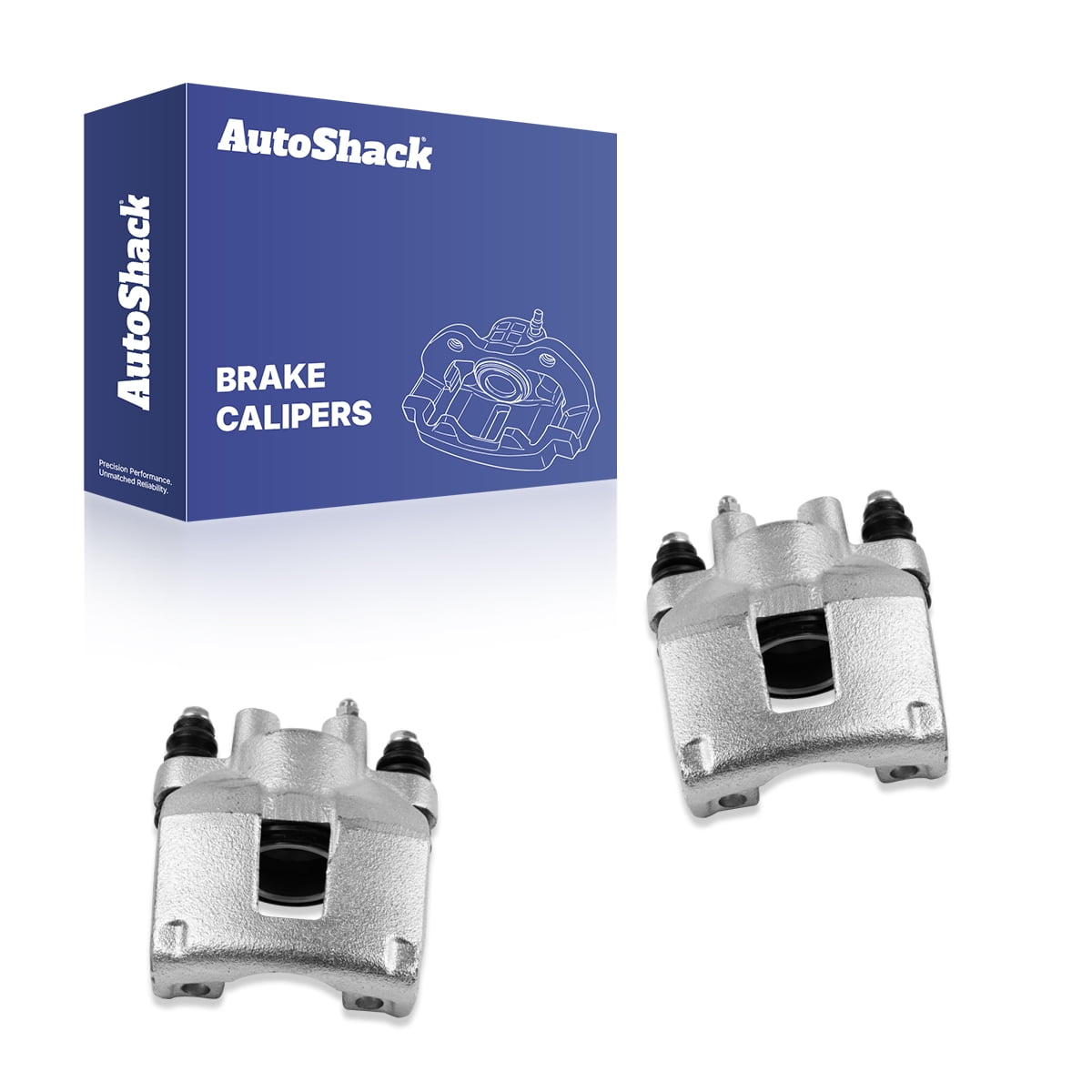 AutoShack Rear Brake Calipers for Ford & Jeep, Explorer 2001-2010 Liberty 2003-2007 Wrangler 2003-2006, 4WD RWD AWD L4 2.4L 2.8L L6 4.0L V6 3.7L 4.0L V8 4.6L 5.0L, Left and Right, Pair