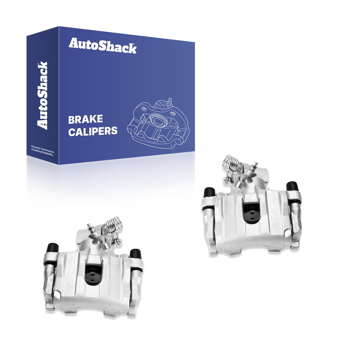 AutoShack Rear Brake Calipers for Mazda, 3 2010-2013 3 Sport 2010-2013, FWD L4 2.0L, Left and Right, Pair