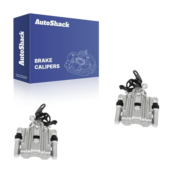 AutoShack Rear Brake Calipers Left & Right Replacement for 2012-2018 Volkswagen Jetta 2013-2019 Volkswagen Beetle 2010-2013 Audi A3 2-PC Set
