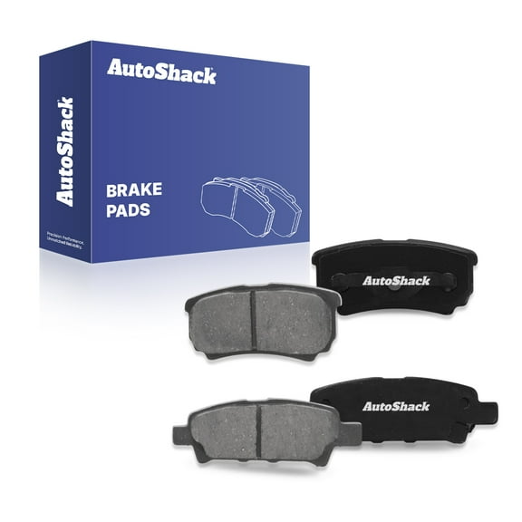 AutoShack Rear Ceramic Brake Pad Set for Jeep, Dodge & Chrysler, Patriot 2007-2017 Compass 2007-2017 Avenger 2008-2014 200 2011-2014, FWD AWD 4WD L4 2.0L 2.4L V6 2.7L 3.5L 3.6L