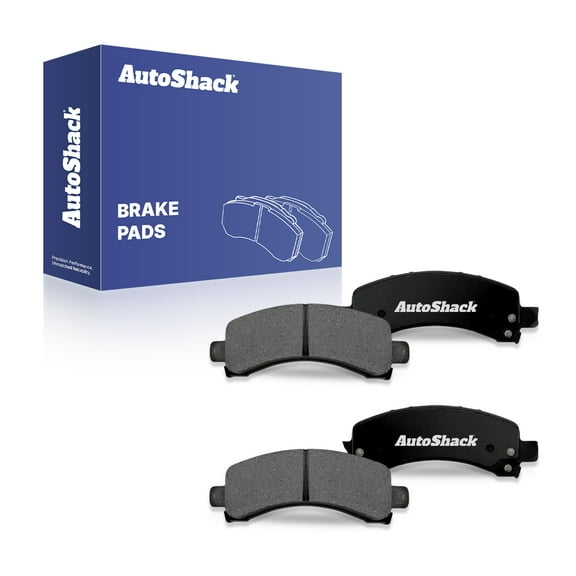 AutoShack Rear Premium Ceramic Brake Pad Set for Chevrolet, Tahoe 2002-2006 Suburban 1500 2002-2006 Express 1500 2003-2014, AWD RWD V6 4.3L V8 4.8L 5.3L