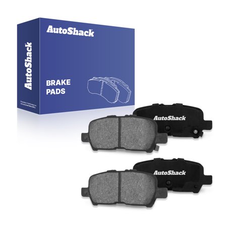 AutoShack Rear Premium Ceramic Brake Pad Set for Chevrolet, Buick & Pontiac, Impala 2010-2013 LaCrosse 2005-2009 Grand Prix 2004-2008 Impala Limited 2014-2016, FWD V6 3.5L 3.6L 3.8L 3.9L