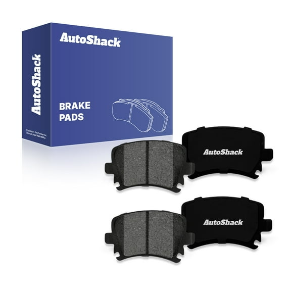 AutoShack Rear Premium Ceramic Brake Pads | Replacement for 2005-2009 Audi A4 2005-2010 Volkswagen Jetta 2006-2009 Volkswagen Passat | 4-PC