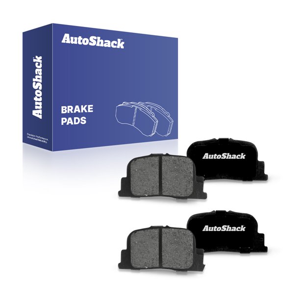 AutoShack Rear Performance Ceramic Brake Pad Set Driver and Passenger Side Replacement for 2005-2007 2008 2009 2010 Scion tC 1999-2001 Lexus ES300 2000-2001 Toyota Camry 2.2L 2.4L 3.0L V6 FWD PCD835