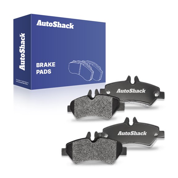 AutoShack Rear Premium Ceramic Brake Pad Set for Mercedes-Benz & Dodge, Sprinter 2500 2010-2018 Sprinter 2500 2007-2009, RWD 4WD L4 2.1L V6 3.0L 3.5L
