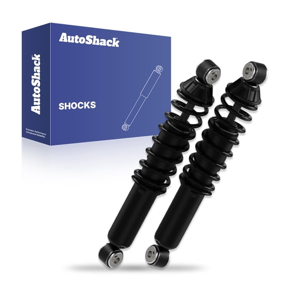 AutoShack Rear Shock Absorbers - Driver and Passenger Side for Ford & Lincoln, F-150 2004-2014 Mark LT 2006-2008, RWD 4WD AWD V6 3.5L 3.7L 4.2L V8 4.6L 5.0L 5.4L 6.2L