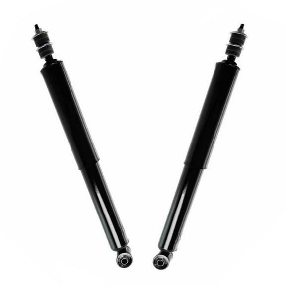 AutoShack Rear Shock Absorbers - Driver and Passenger Side for Ford, Focus 2000-2011, FWD L4 2.0L 2.3L