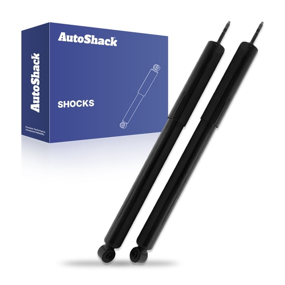AutoShack Rear Shock Absorbers - Driver and Passenger Side for Ford, Focus 2000-2011, FWD L4 2.0L 2.3L