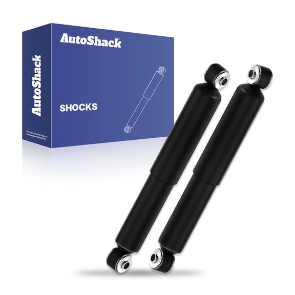 AutoShack Rear Shock Absorbers - Driver and Passenger Side for Dodge, Ram 1500 2002-2008, 4WD RWD V6 3.7L V8 4.7L 5.7L 5.9L V10 8.3L