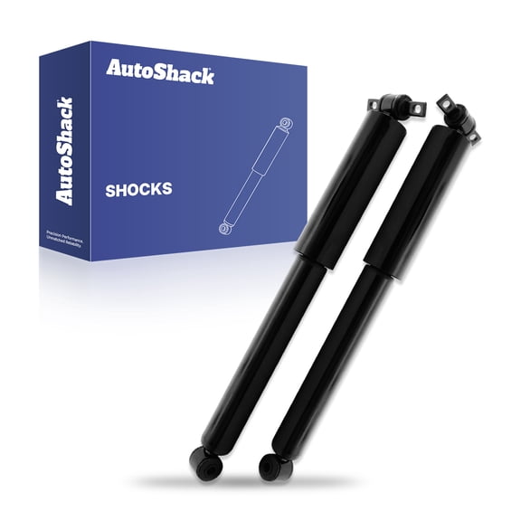 AutoShack Rear Shock Absorbers, Driver & Passenger Side, 2pcs, Compatible with Honda Odyssey 2005-2017 FWD 3.5L