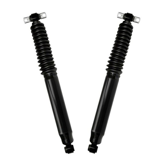AutoShack Rear Shock Absorbers - Driver and Passenger Side for Jeep, Wrangler 2007-2017 Wrangler JK 2018, 4WD RWD V6 3.6L 3.8L
