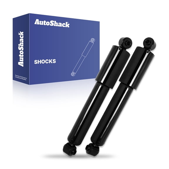 AutoShack Rear Shock Absorbers - Driver and Passenger Side for Dodge, Chrysler & Volkswagen, Grand Caravan 2008-2020 Town & Country 2008-2016 Routan 2009-2014, FWD V6 3.3L 3.6L 3.8L 4.0L