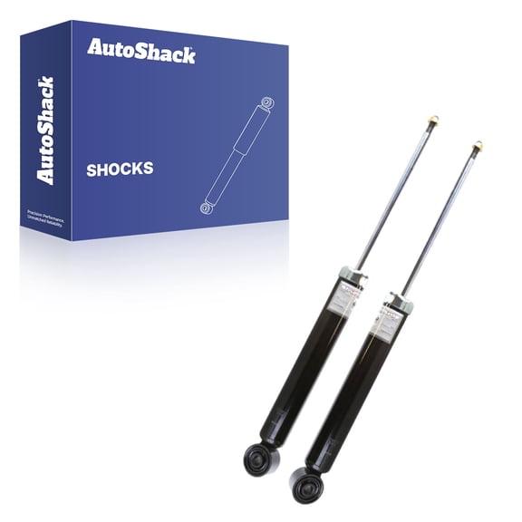 AutoShack Rear Shock Absorbers - Driver and Passenger Side for Volkswagen, Jetta 2005-2018 Passat 2006-2010, 2012-2022 GTI 2006-2014 CC 2009-2017, AWD FWD L4 1.4L 1.8L 1.9L 2.0L L5 2.5L V6 3.6L