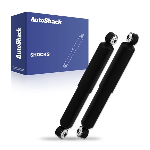 AutoShack Rear Shock Absorbers - Driver and Passenger Side for Chevrolet & GMC, Silverado 1500 1999-2006 Sierra 1500 1999-2006, 4WD AWD V6 4.3L V8 4.8L 5.3L 6.0L