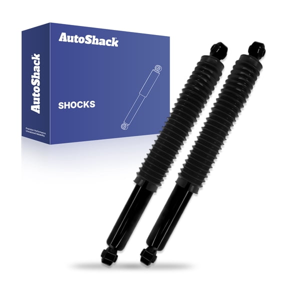 AutoShack Rear Shock Absorbers - Driver and Passenger Side for Chevrolet & GMC, Tahoe 2000-2020 Silverado 1500 2003-2006 Yukon 2000-2020, RWD AWD 4WD V6 4.3L V8 4.8L 5.3L 6.0L 6.2L
