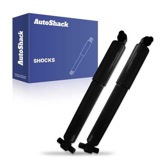AutoShack Rear Shock Absorbers - Driver and Passenger Side for International, ProStar 2008-2020 8600 SBA 2003-2007, 4 X 2 6 X 4 L6 5.9L 9.3L 10.3L 10.5L 10.8L 12.4L 14.9L 15.2L