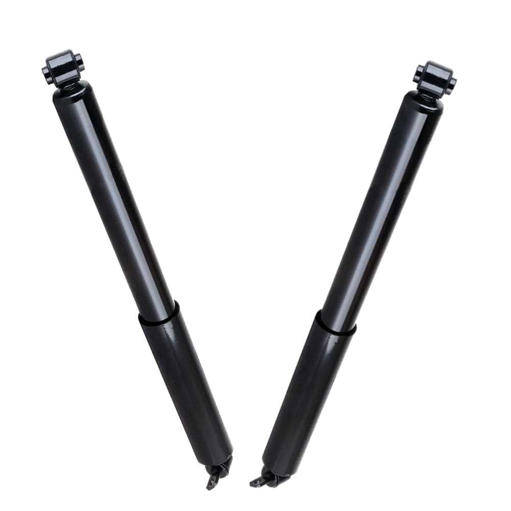 AutoShack Rear Shock Absorbers - Driver and Passenger Side for Chevrolet & GMC, S10 1982-2004 Blazer 1995-2005 Sonoma 1991-2004 Jimmy 1992-2005, 4WD RWD AWD FWD L4 1.9L 2.0L 2.2L 2.5L V6 2.8L 4.3L